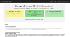 Desktop Screenshot of festivalfanatic.com