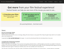 Tablet Screenshot of festivalfanatic.com